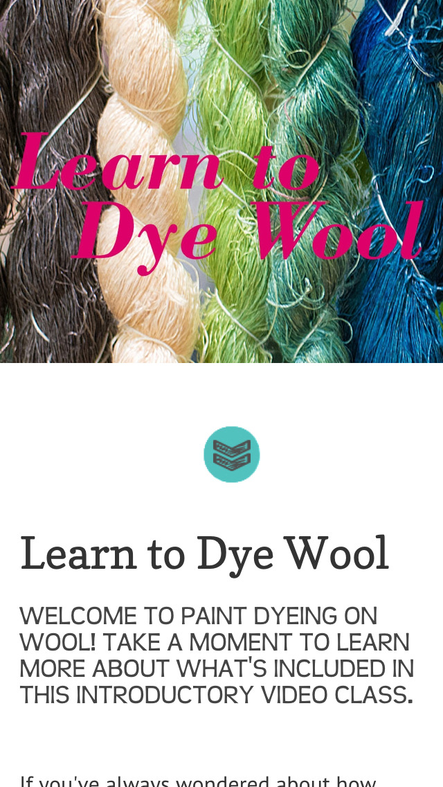 Paint Dyeing on Wool screenshot 3
