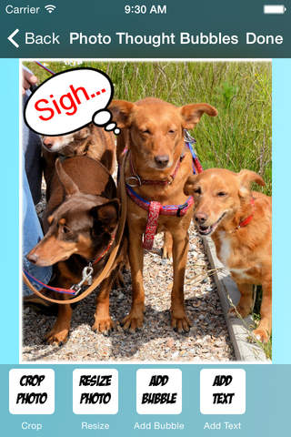 Photo Thought Bubbles - Add Thought and Speech Bub - náhled