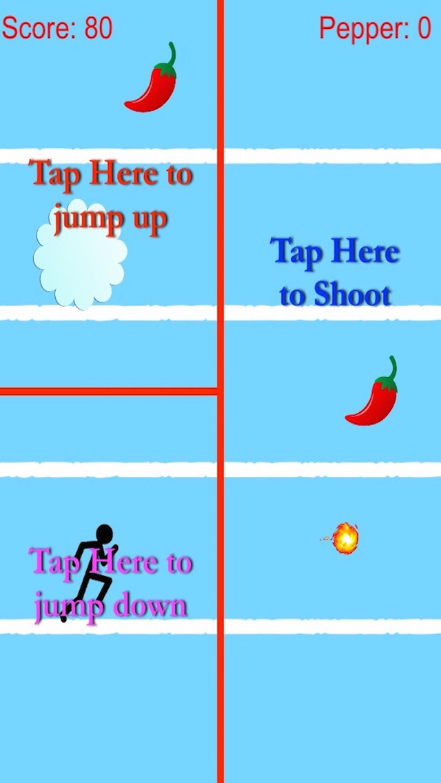Amazing Winter Sport - Eat Spicy Red Pepper And Shoot Fire Ball screenshot 1