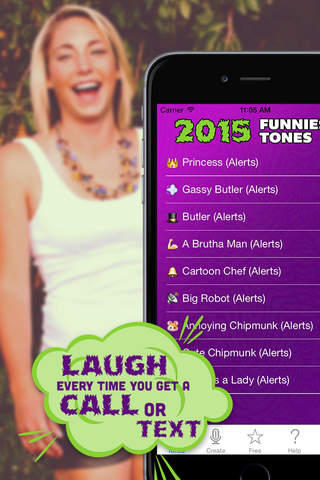 2015 Funny Tones Pro - LOL Ringtones and Alert Sou - náhled