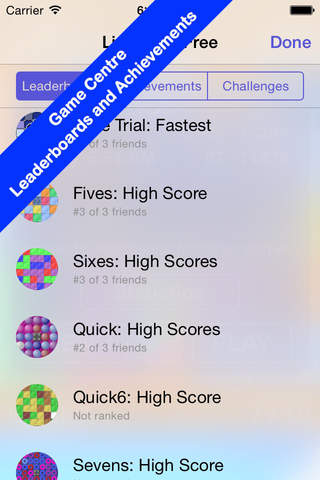 Line 'Em Up Free - Color Matching Arcade Game - náhled