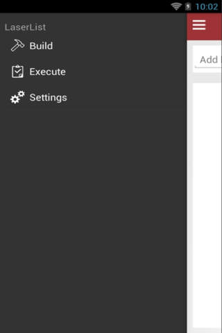 LaserList Free - náhled