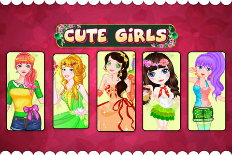 Cute Girl Dress Up : The Game for Girls Make Up,Sa - náhled