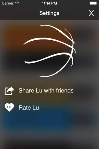 Lu - Basketball Scores and Notifications - náhled