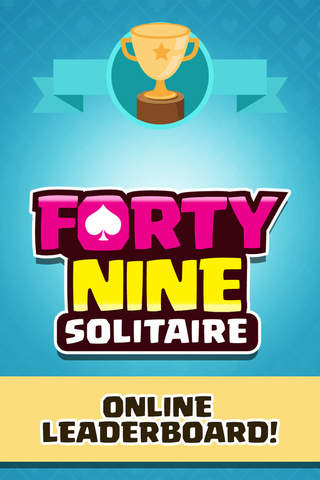 Forty Nine Solitaire Free Card Game Classic Solita - náhled