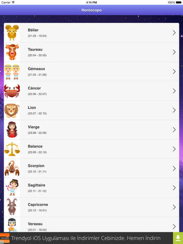 Horoscope du Jour Français - náhled