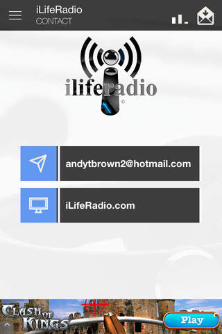 iLifeRadio - náhled
