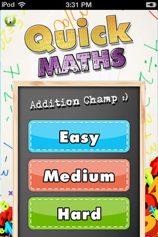 Quick Maths - náhled