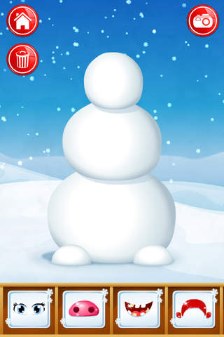 123 Kids Fun Snowman - Make a Snowman free game - náhled