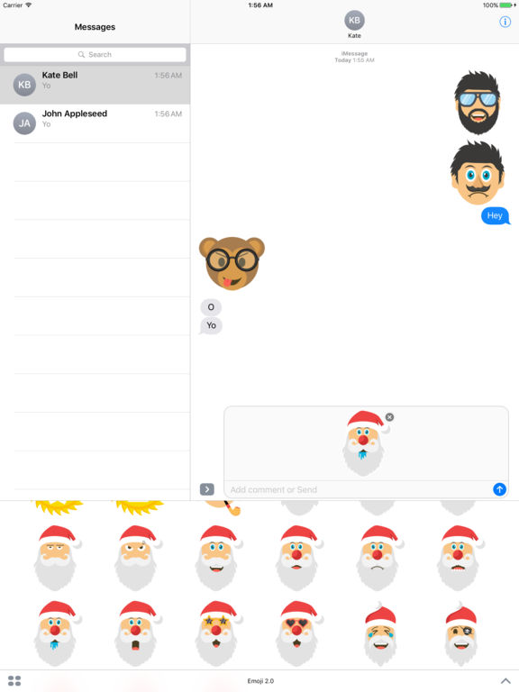 Emoji 2.0 - Extra Moji Stickers for iMessage screenshot 9