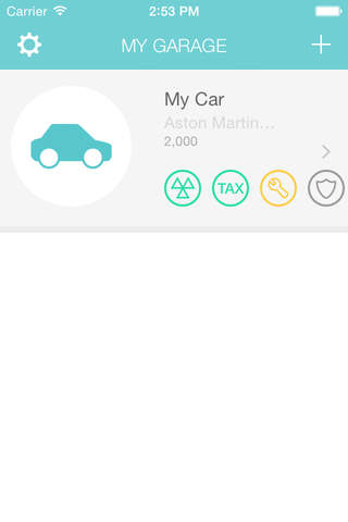 My Garage Tracker - náhled