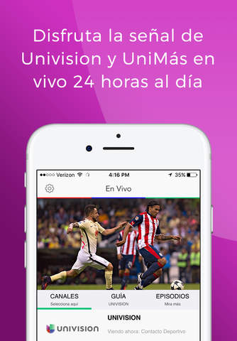 Univision NOW: TV en vivo - náhled