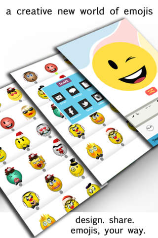 Emoji Maker - Make Your Own Emoticon Avatar Faces - náhled