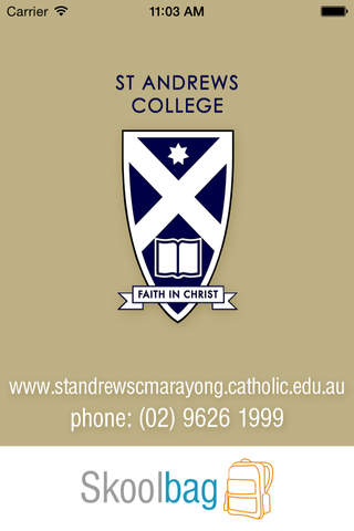 St Andrews College Marayong - Skoolbag - náhled