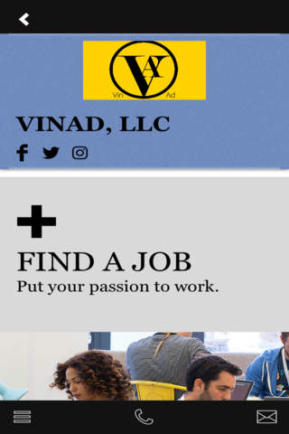 Vinad Virtual Jobs - náhled