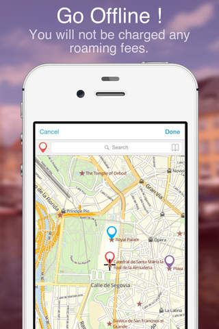Madrid on foot : Offline map - náhled