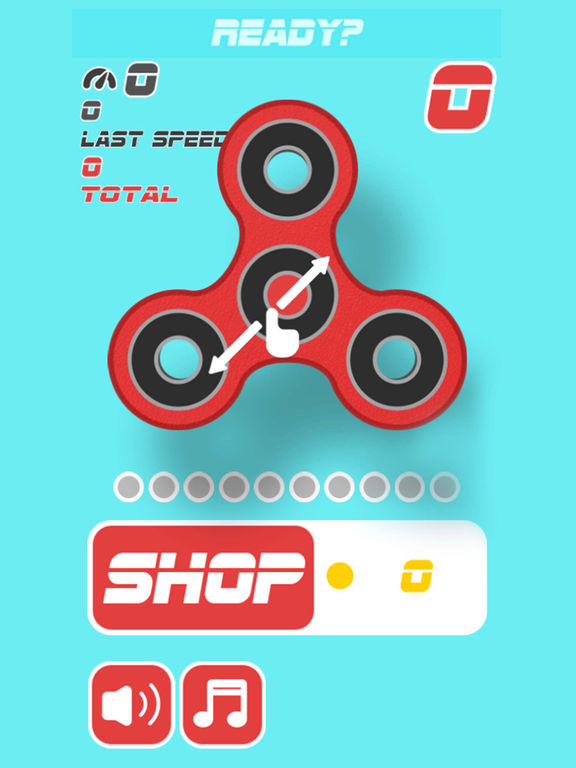 疯狂指尖陀螺 - 手机上的玩具陀螺模拟器