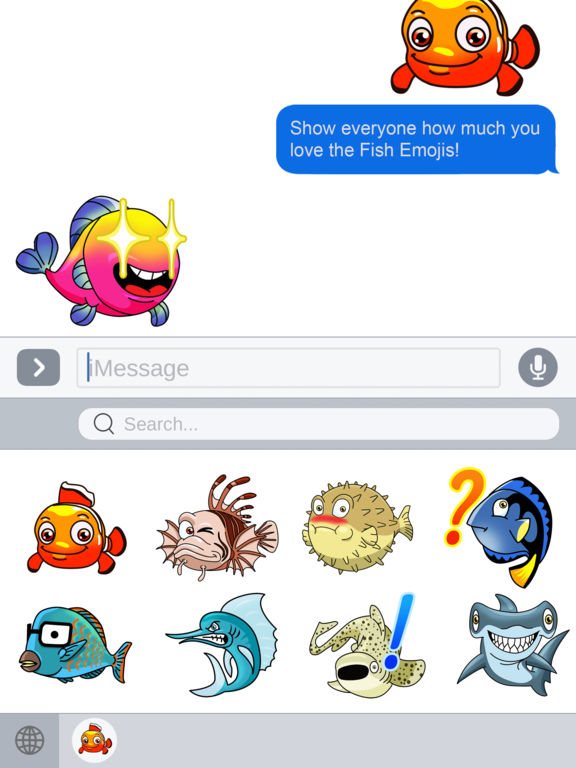 Seamoji Fish Emojis Apps 148Apps