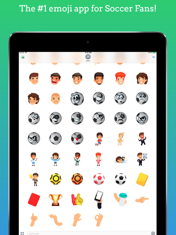Footmoji Pro Soccer Emoji And Stickers Apps 148apps