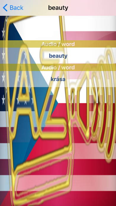 Czech Dictionary GoldEdition screenshot 5