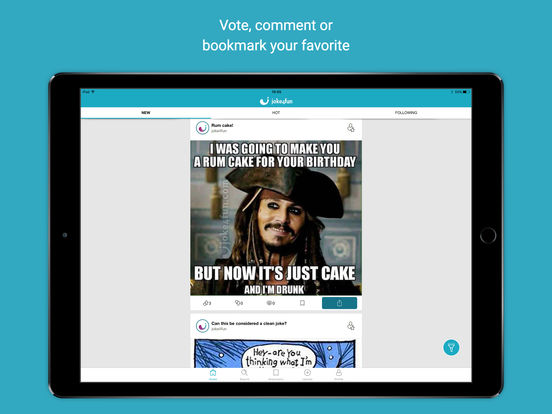 Joke4Fun App: Funny Jokes, Memes, Pics & Videos :) screenshot 9