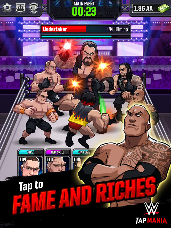 WWE Tap Mania screenshot 6