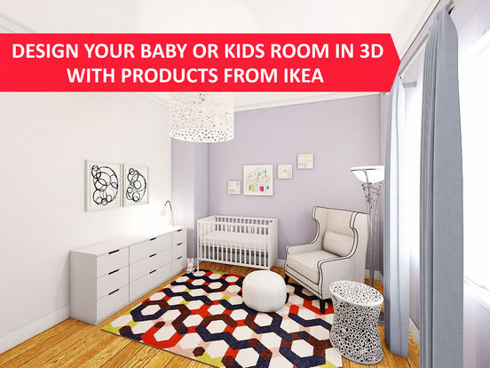 3D Baby & Kids Room for IKEA - Interior Design screenshot 2