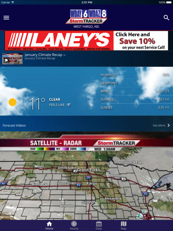 App Shopper: WDAY/WDAZ StormTracker (Weather)