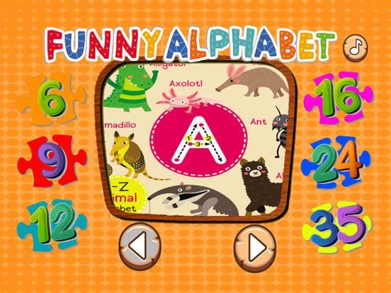App Shopper: ABC ZOO Alphabet Jigsaw Puzzle Kids Games Learning (Education)