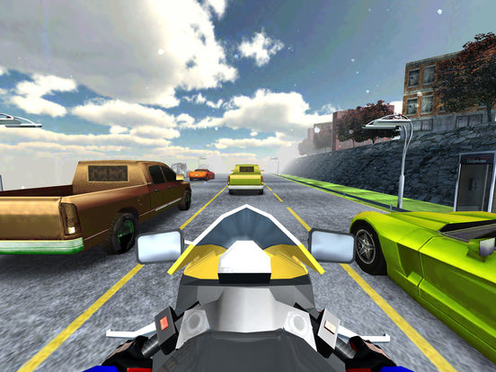 3D FPV Motorcycle Racing - VR Racer Edition screenshot 8