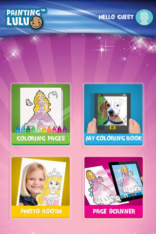 Painting Lulu Princess App - náhled