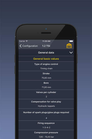 TechApp for Volkswagen - náhled