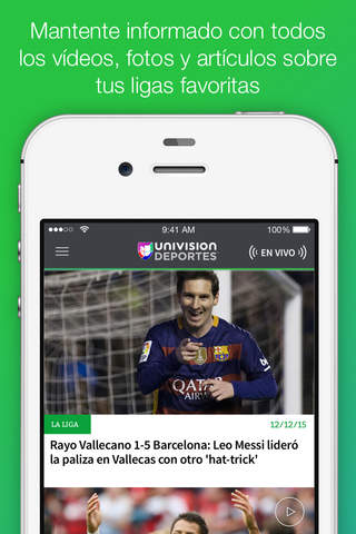 Univision Deportes: Liga MX, MLS, Fútbol En Vivo - náhled