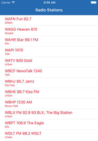 Radio Alabama FM - Streaming and listen to live on - náhled