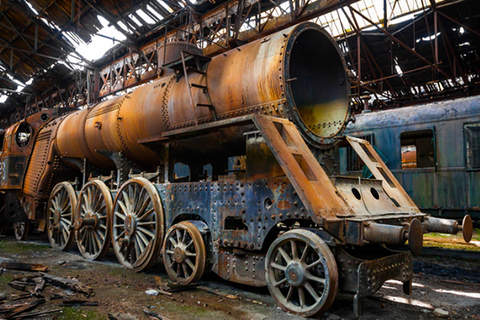 Abandoned Train Garage Escape - náhled