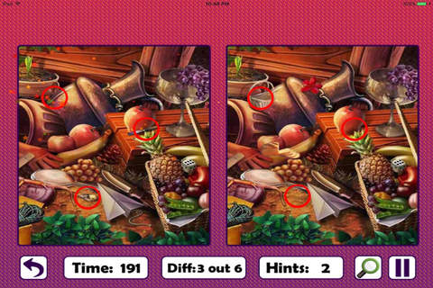 Free Hidden Objects: Spot The Difference - náhled