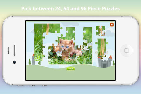 Kitten and Cat Jigsaw Puzzles - A therapeutic stre - náhled