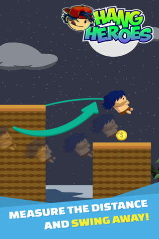 Hang Heroes: Rope Swing Arcade Game - náhled