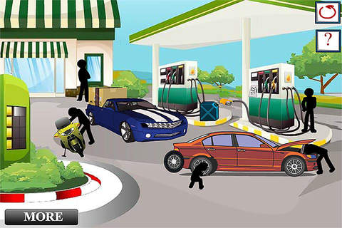Stickman Crime Death - Gas Station & Hotel Strateg - náhled