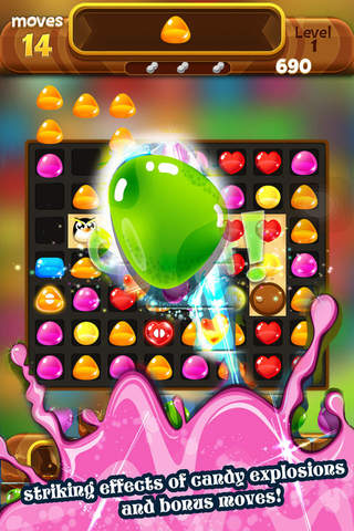 Jelly Shop Mania: Cookies Match3 - náhled