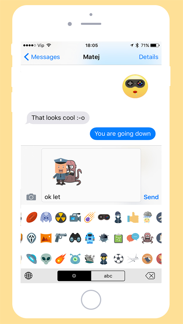 GameMoji - Emoji Sticker Keyboard screenshot 3