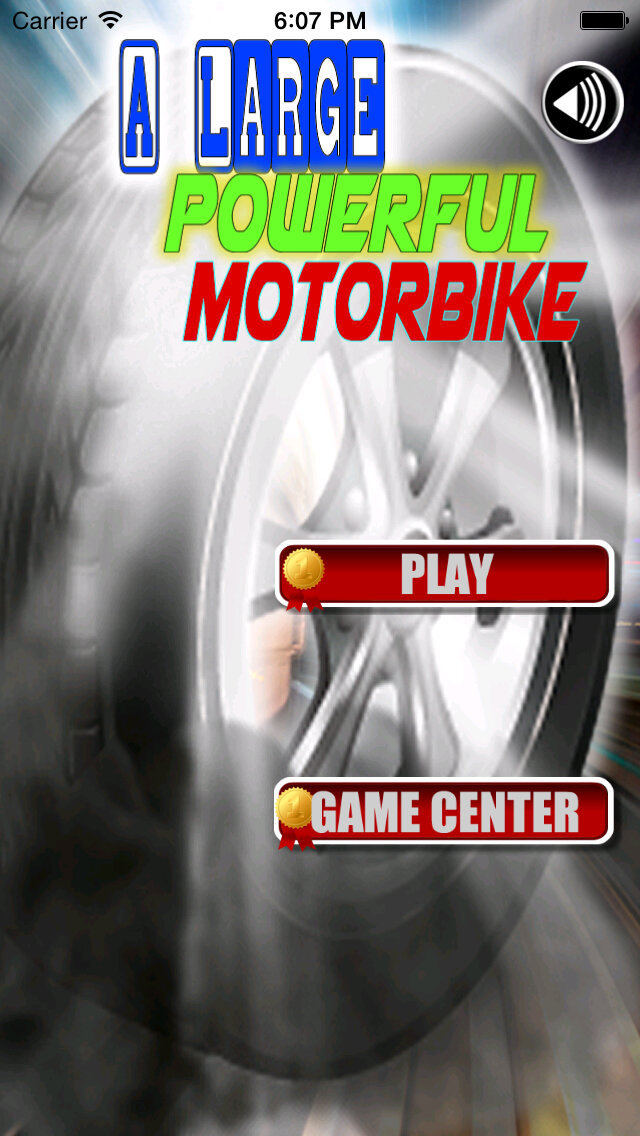 A Large Powerful Motorbike - Crazy Motorcycle Game screenshot 1