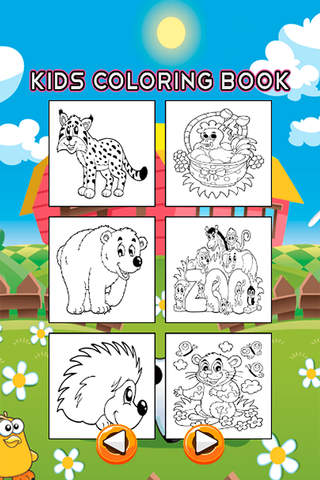 Animals Farm Coloring Book - Drawing Pages and Pai - náhled