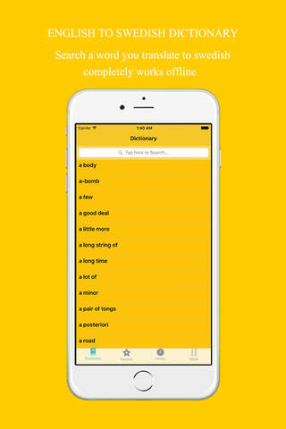 English to Swedish Dictionary: Free & Offline - náhled