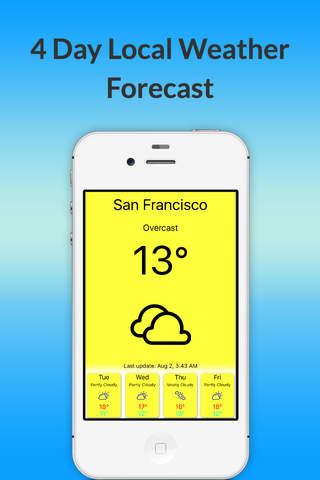 Local Weather Finder-4 days - náhled