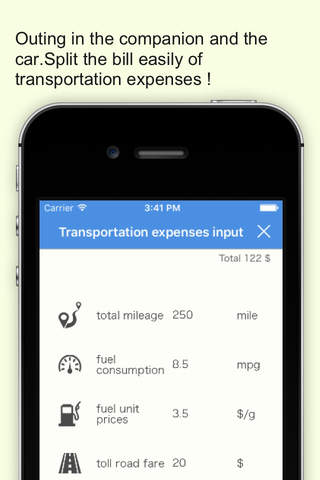 WariCar’n - Easy to split driving bill - náhled