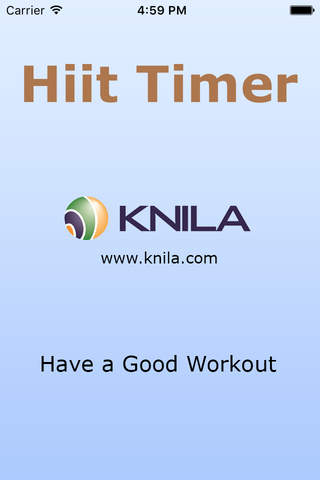Hiit Timer - náhled