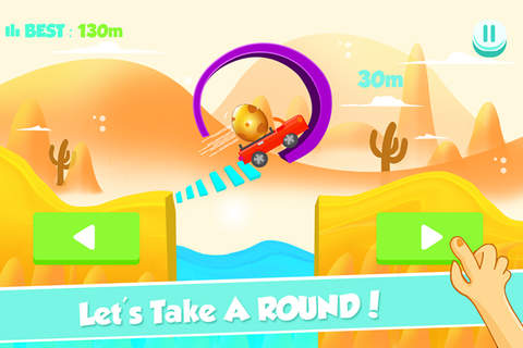 Tiny Car on Risky Road Adventure - Don't Fall the  - náhled