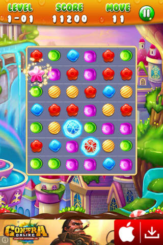 Cookie Match3 Paradise - náhled