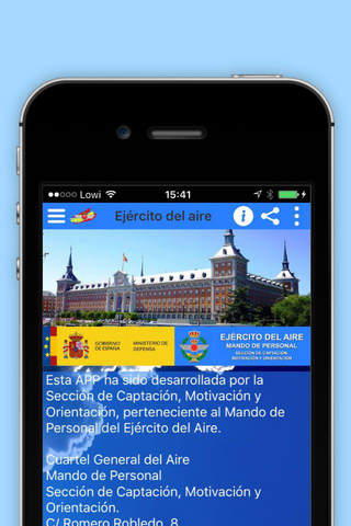 Accesos Ejército del Aire. - náhled